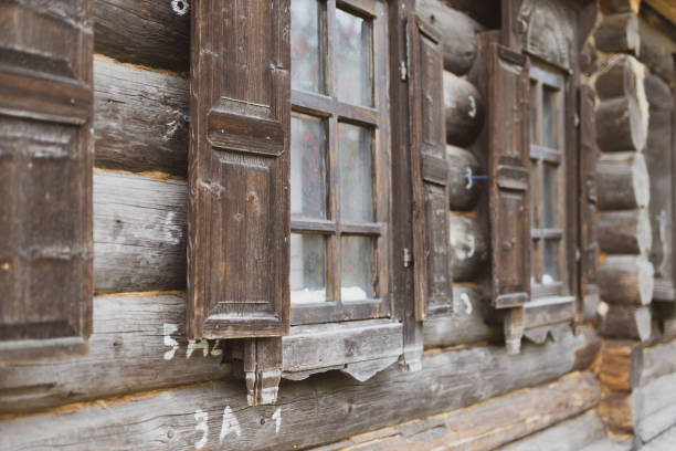istock Russian national wooden hut 2172210774