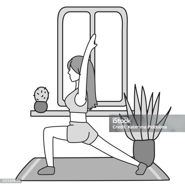 Cgi Workout Routine Bodyweight Workout Routine Highintensity Interval Training Stock ...