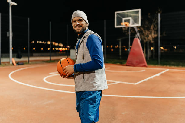 istock Under the stars, a player's stance 2172231905