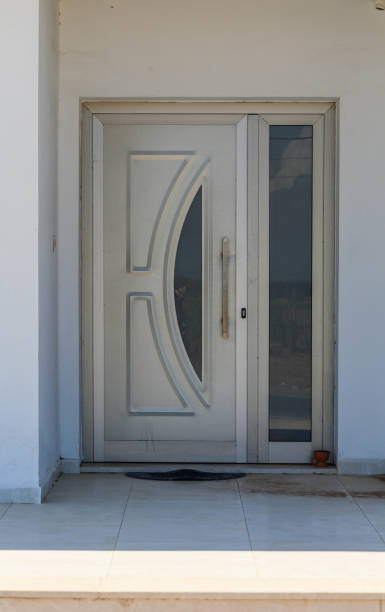 istock beautiful front doors in a rural house in cyprus 2172234833