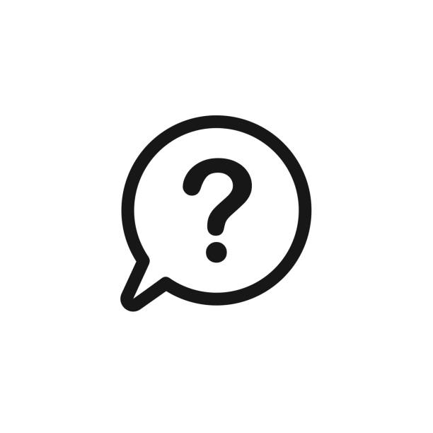 illustrations, cliparts, dessins animés et icônes de icône de point d'interrogation - question