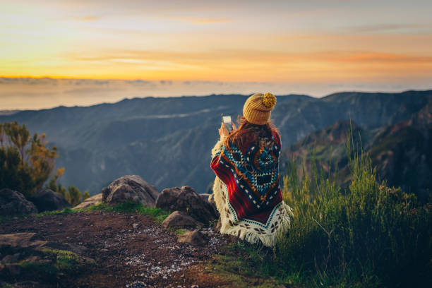 istock Greeting the sun on Madeira island! 2172255389