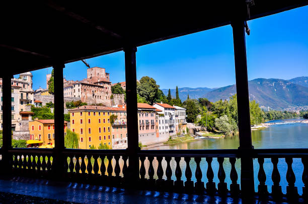 istock A view of a city with a river running through it 2172256305