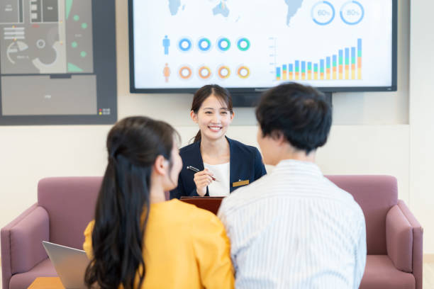 istock young woman at the reception 2172292108