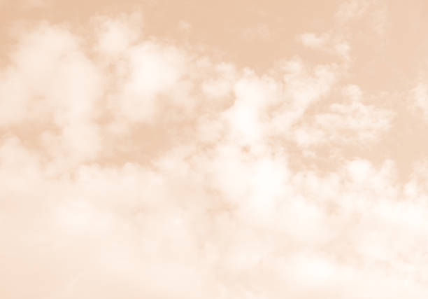 istock Beige sky pastel summer background cloud sunset cloudy landscape dusk beautiful light wallpaper dramatic scenic sunrise gradient space skyline weather twilight sunny horizon scene peaceful. 2172298517