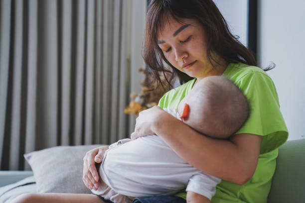 istock Young Asian mother play with her son 2172304523