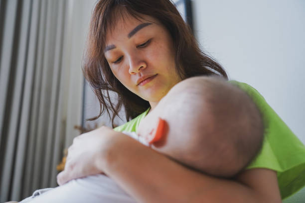 istock Young Asian mother play with her son 2172304528