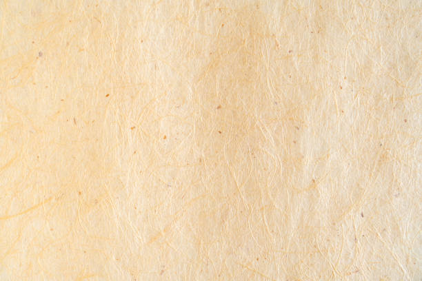 istock Light brown Japanese paper as background material 2172305353