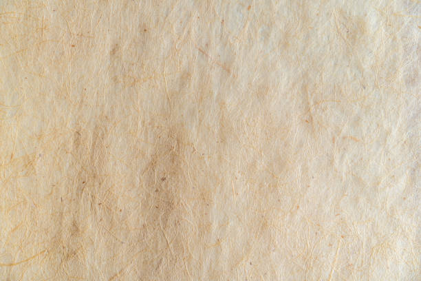 istock Light brown Japanese paper as background material 2172305361