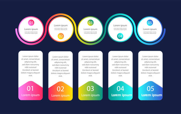 130+ Five Points Infographic Stock Illustrations, Royalty-Free Vector ...