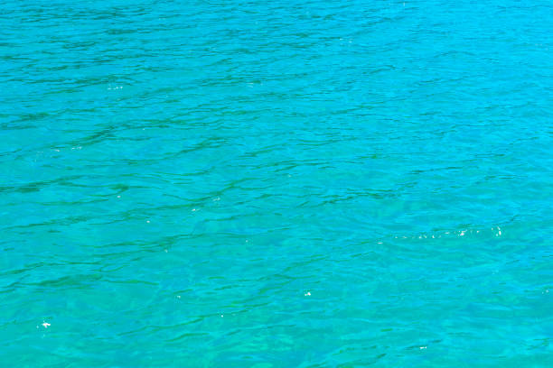 Beautiful emerald green sea