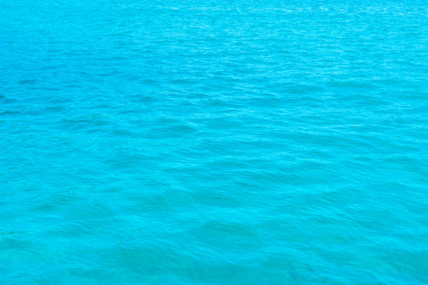 Beautiful emerald green sea