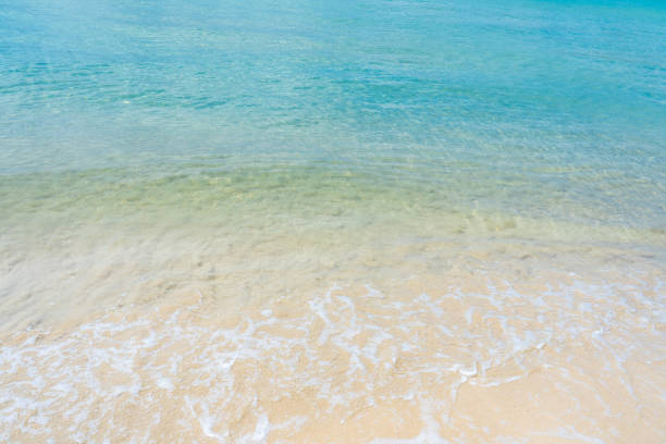 Beautiful emerald green sea