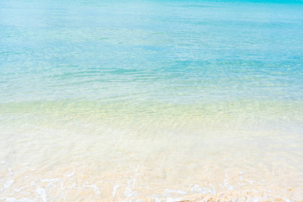 Beautiful emerald green sea