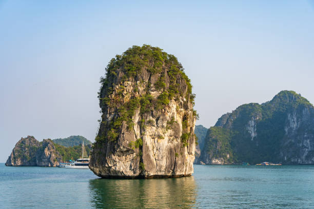 istock Limestone isle in Lan Ha Bay, Vietnam 2172314948