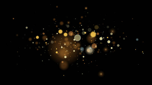 istock The dust sparks and golden stars shine with special light. Vector sparkles on a transparent background. . Stock royalty free vector illustration. 2172324047
