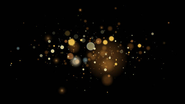 istock The dust sparks and golden stars shine with special light. Vector sparkles on a transparent background. . Stock royalty free vector illustration. 2172324071