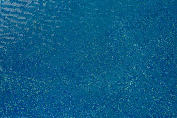 blue water in swimming pool background 1