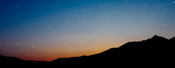 istock a Night sky panorama with stars and moon 2172327934