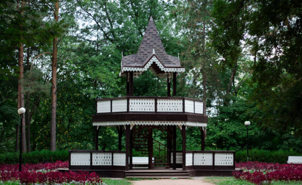 istock Gazebo in Kislovodsk National Park 2172331380