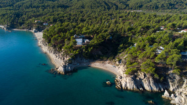 istock Beach of Aphroditi and Fava beach 2172337498