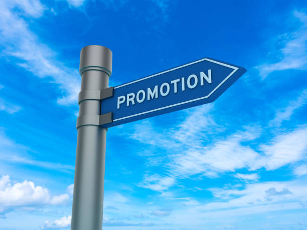 istock Directional Sign with Promotion Word 2172342560