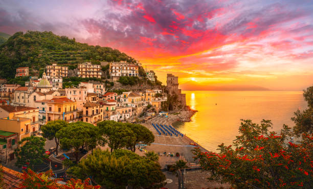 Cetara town, Italy