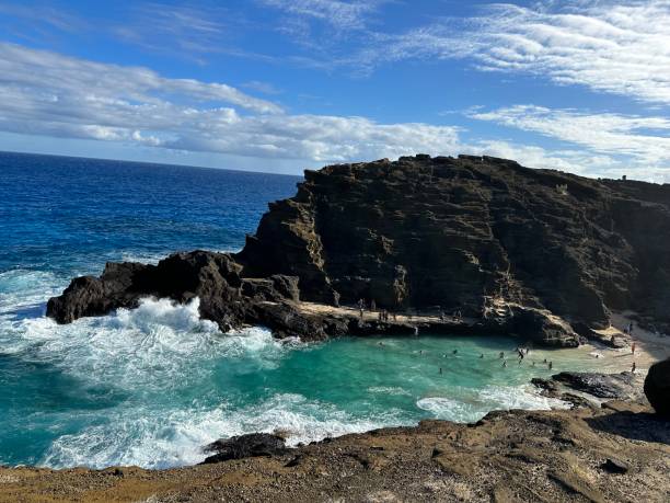 istock Rocky Beach in Hawaii 2172358703