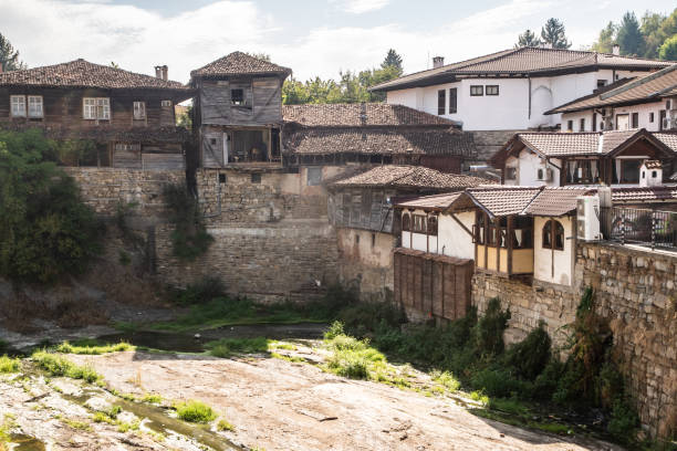 istock Old Balkan houses 2172368580