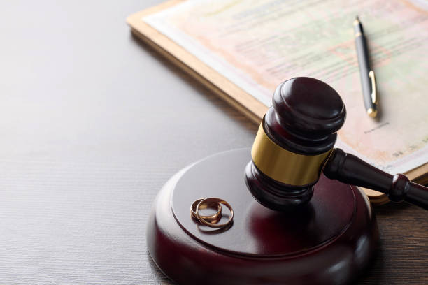istock Divorce decree or marriage contract 2172371954