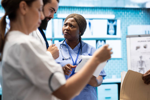 istock Doctors and radiologists analyze anatomy scans to develop treatment service 2172372956