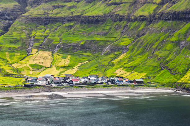 istock Tjornuvik beach on Streymoy island 2172380014