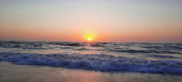 istock Sunset at Moulay Bousselham Beach. 2172404021