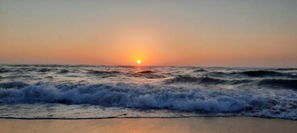 istock Sunset at Moulay Bousselham Beach. 2172404022