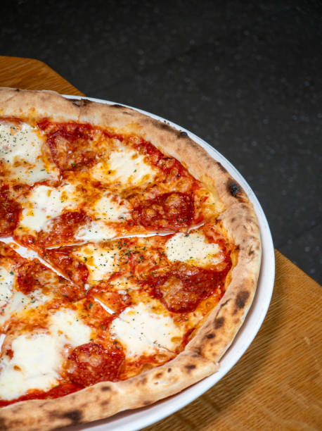 istock Delicious and Tempting: Italian Pepperoni Pizza 2172415231