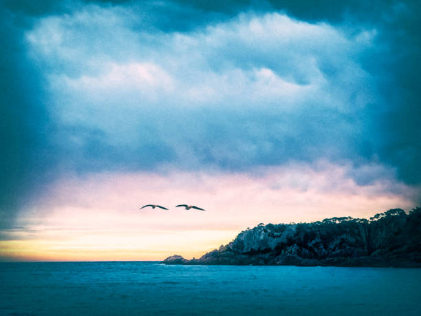 Seascape in Sant Feliu De Guixols, Spain