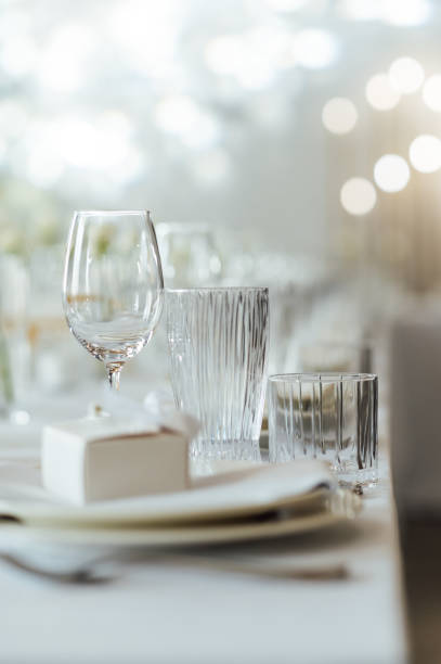 istock Elegant neutral coloured wedding table scape with flowers and candles 2172426582