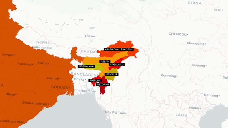 Northeast India The Seven Sisters