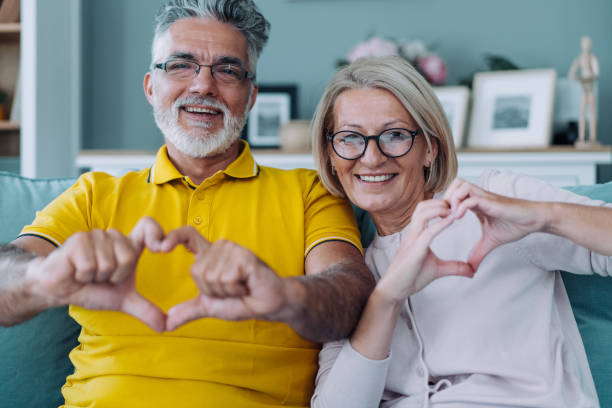 istock Happy couple at home. 2172435851