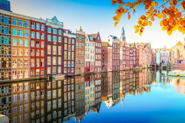 istock Houses of Amsterdam, Netherlands 2172446387