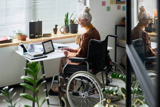 istock Senior Woman Working on Computer in Home Office 2172447822