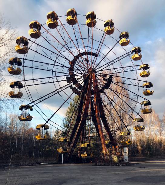 istock Abandoned Ferris Wheel near Chernobyl 2172452396