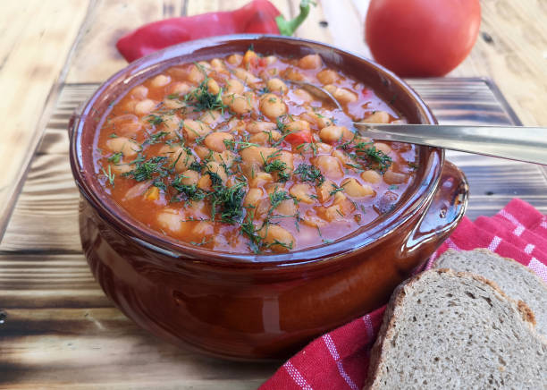istock Tasty baked beans on tomato sauce 2172452600