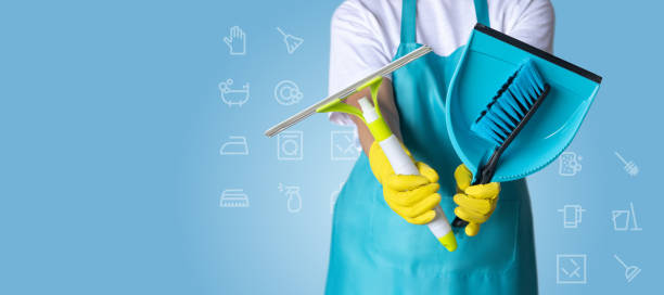 istock The concept of cleaning services. 2172454289
