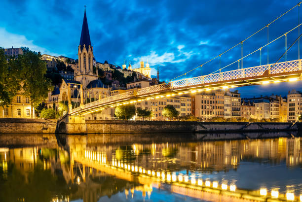 istock Lyon panoramic view in France 2172473494