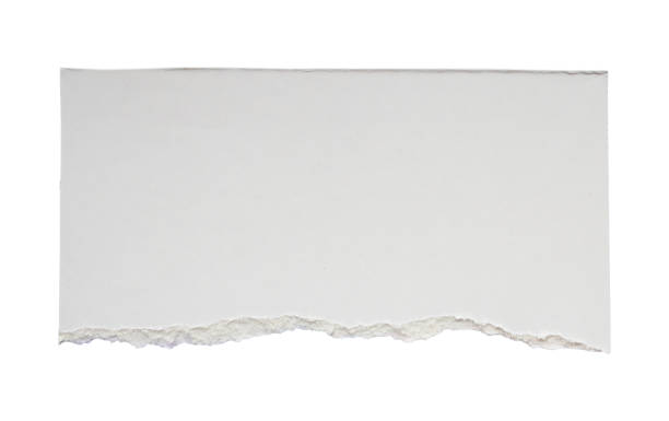 istock White ripped paper torn edges strips isolated on white background 2172479039