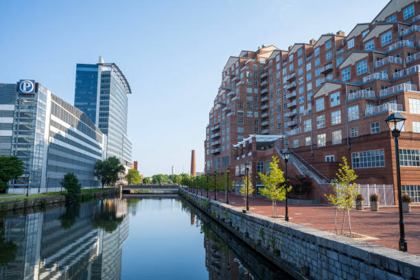 Cityscape of Baltimore, Maryland, USA