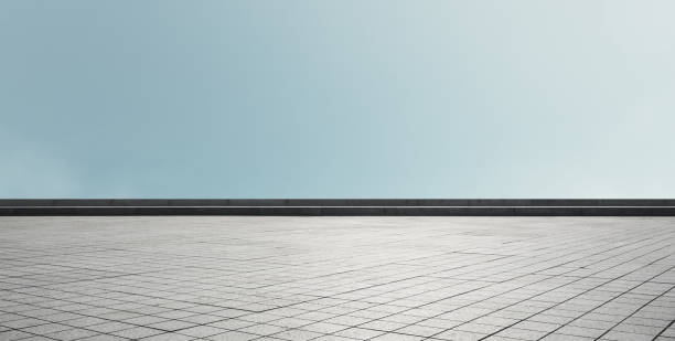istock Smooth Clean Road Merging with the Clear Sky 2172508808