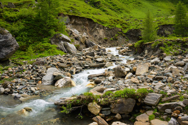 istock Krumlbach on a cloudy day in springtime 2172514392