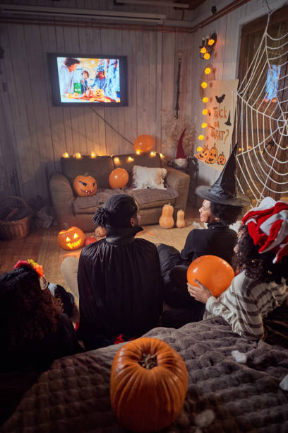 istock Movie night on Halloween! 2172531493